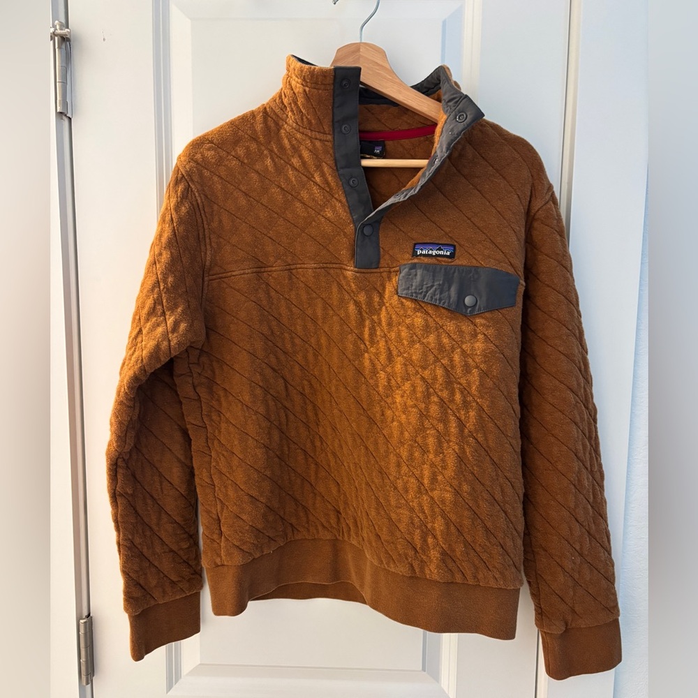 Patagonia quilted pullover